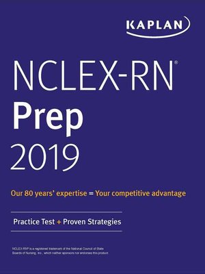 cover image of NCLEX-RN Prep 2019